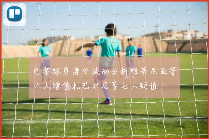 巴黎球员身价波动分析维蒂尼亚等六人增值扎巴尔尼等七人贬值