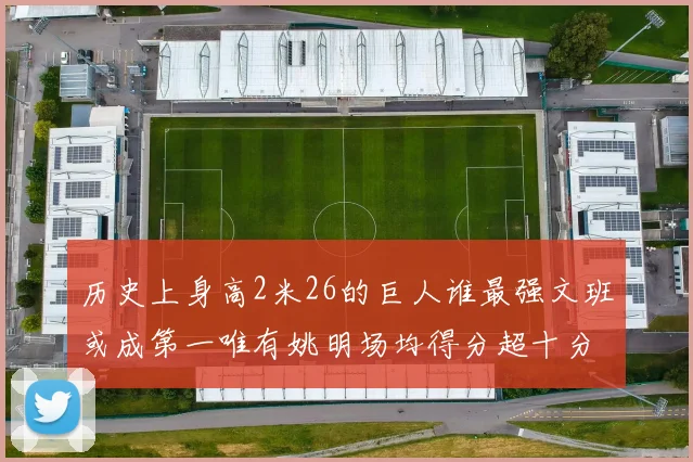 历史上身高2米26的巨人谁最强文班或成第一唯有姚明场均得分超十分